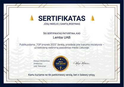 Miško sertifikatas